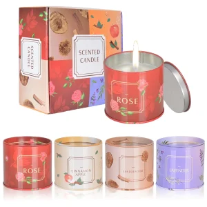 IC ICLOVER Scented Candles Gift Set