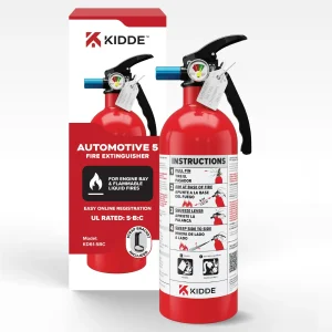 Kidde Fire Extinguisher for Vehicles, Single-Use,